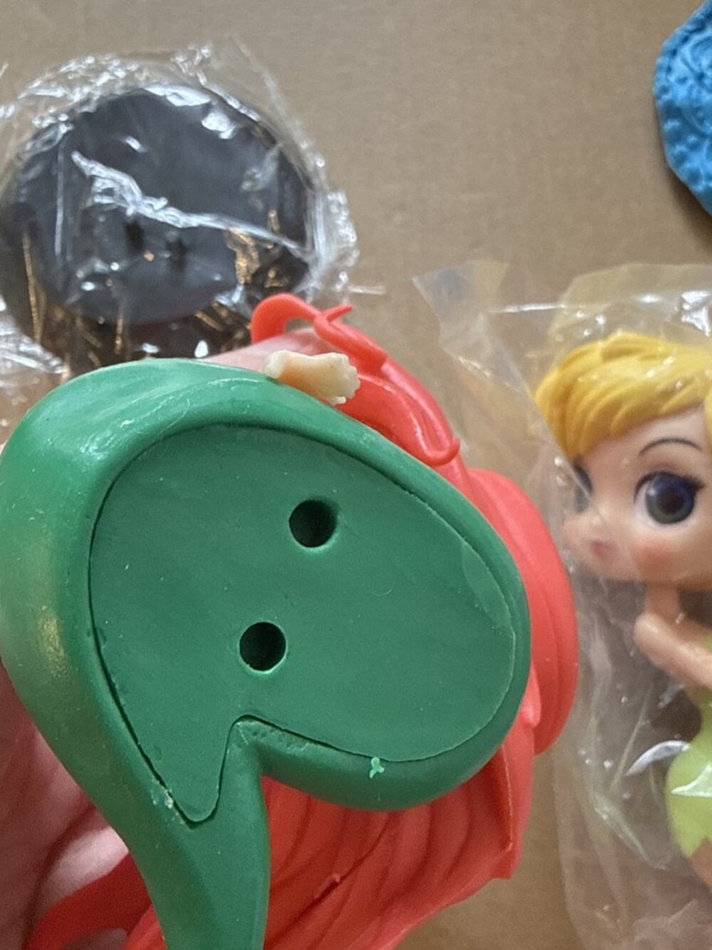 3 Lot Disney characters figures Ariel Mermaid Tinkerbell Alice in Wonderland - Picture 3 of 14